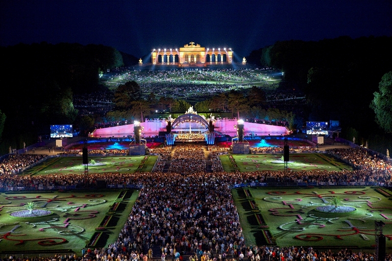 Koncert ze Schönbrunnu